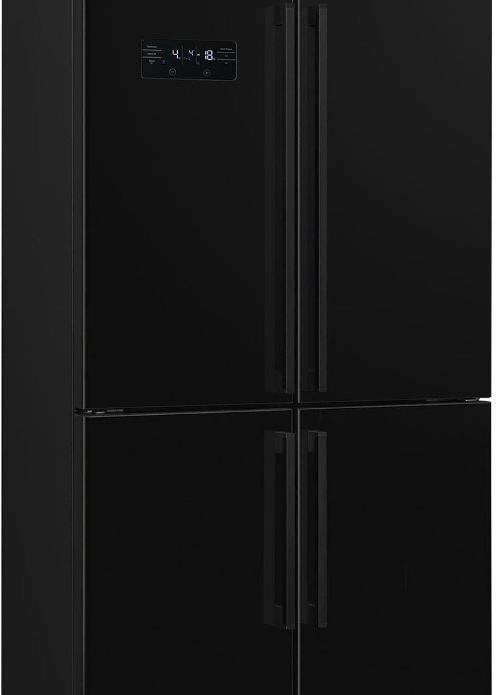Smeg FQ60NDF side-by-side koelkast zwart