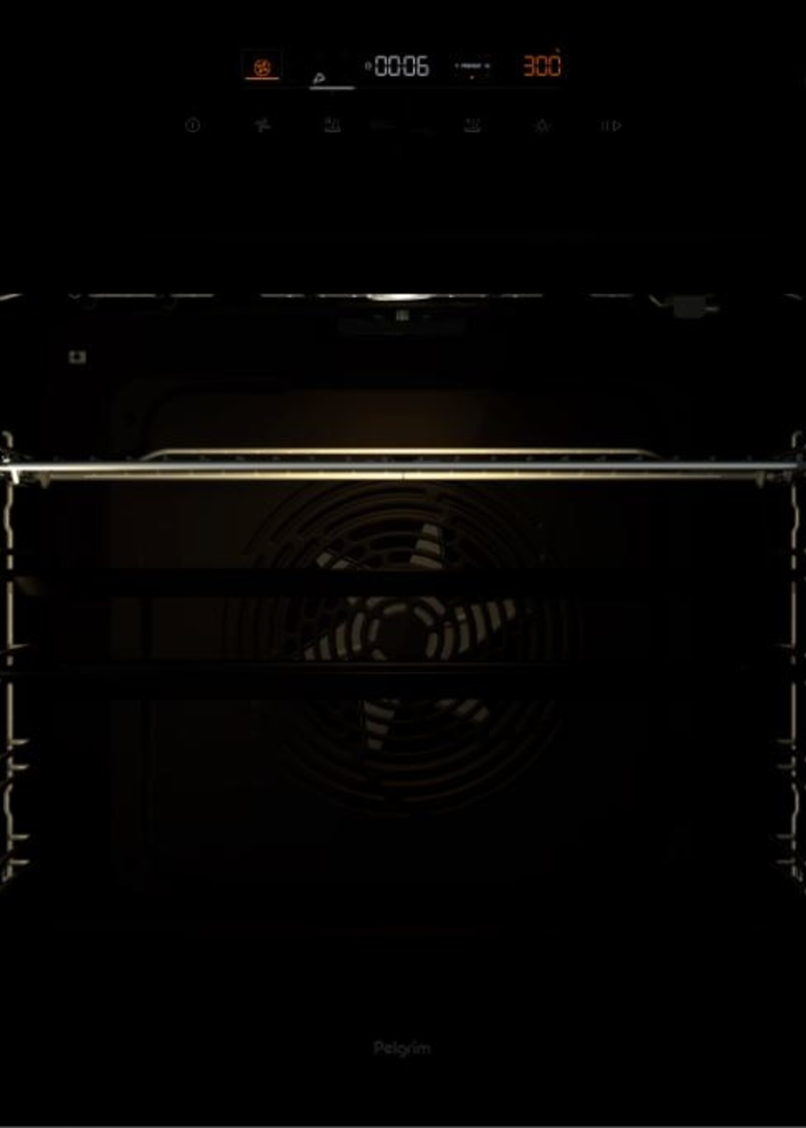 Pelgrim OAS560ZWA Inbouw oven zwart 60 cm