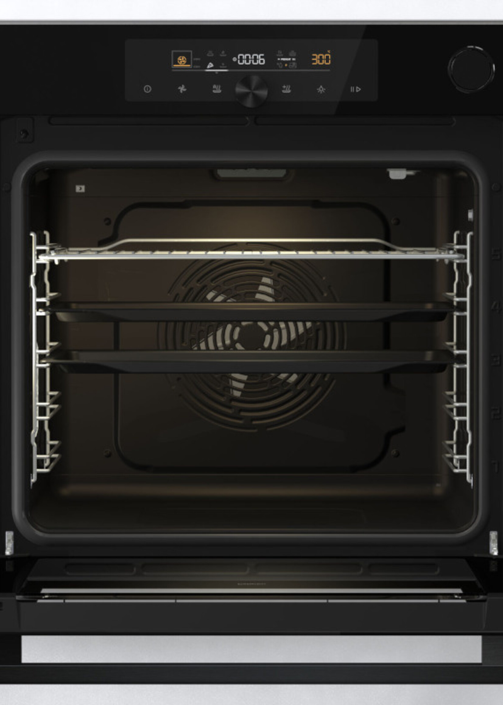 Pelgrim OAS560ZWA Inbouw oven zwart 60 cm