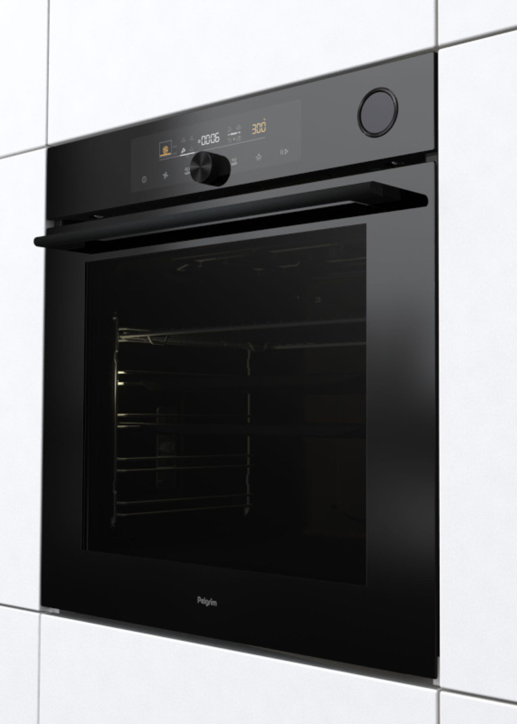 Pelgrim OAS560ZWA Inbouw oven zwart 60 cm