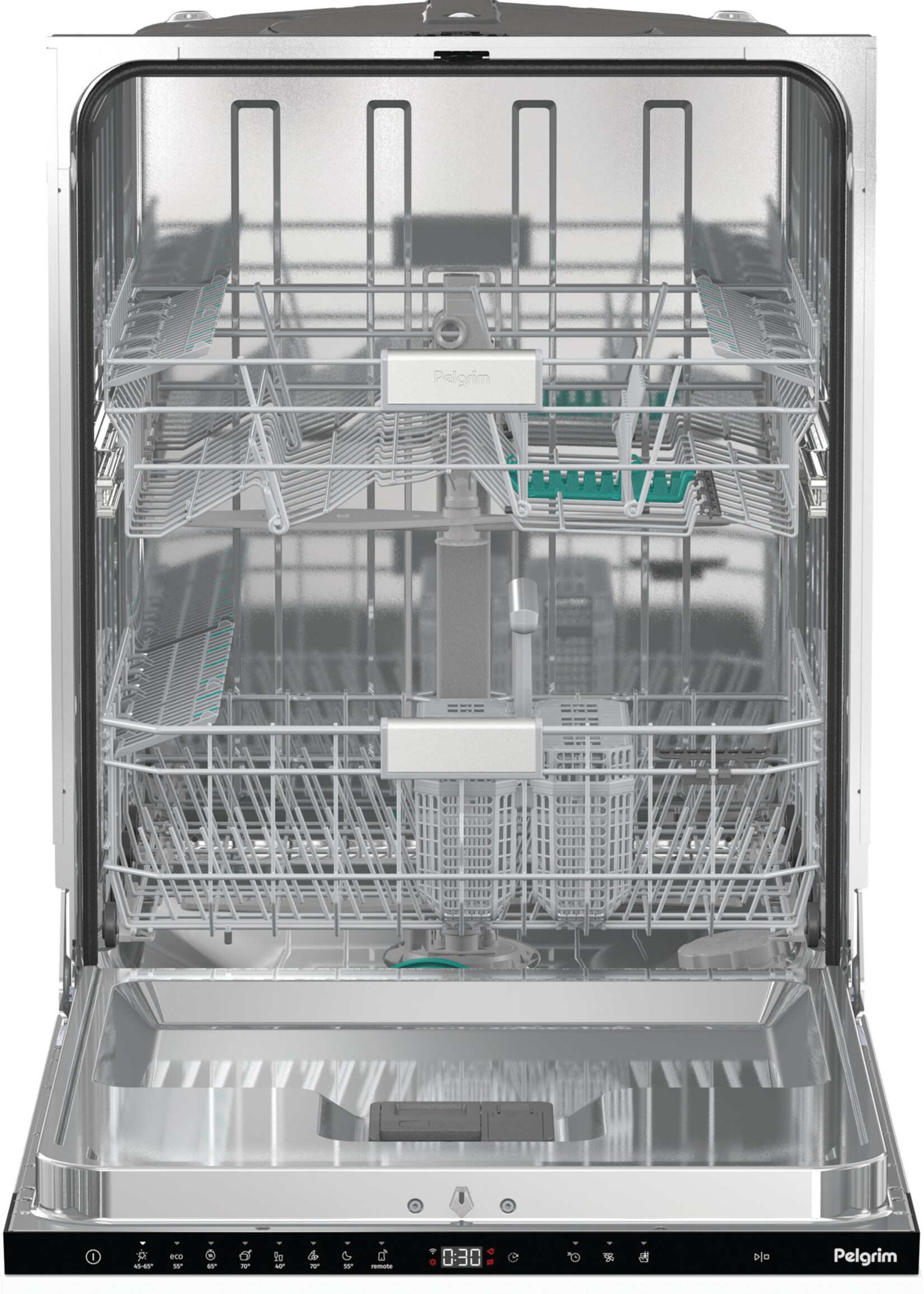 Pelgrim GVWC270XL Vaatwasser volledig geintegreerd hoog model
