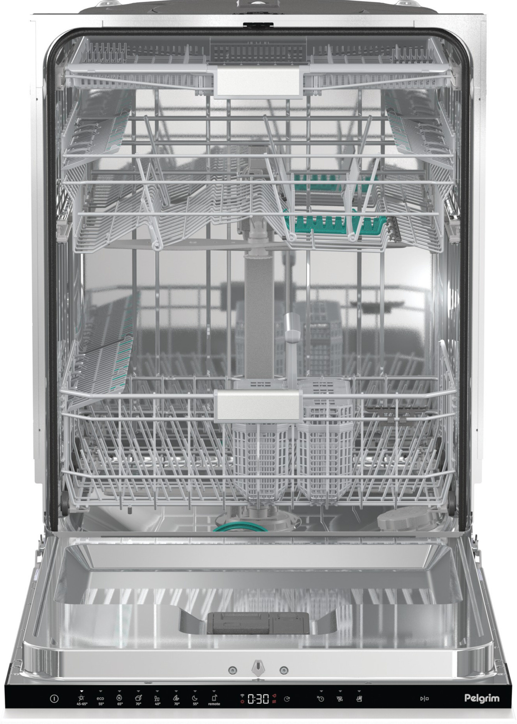 Pelgrim GVWC330XL Vaatwasser volledig geintegreerd hoog model