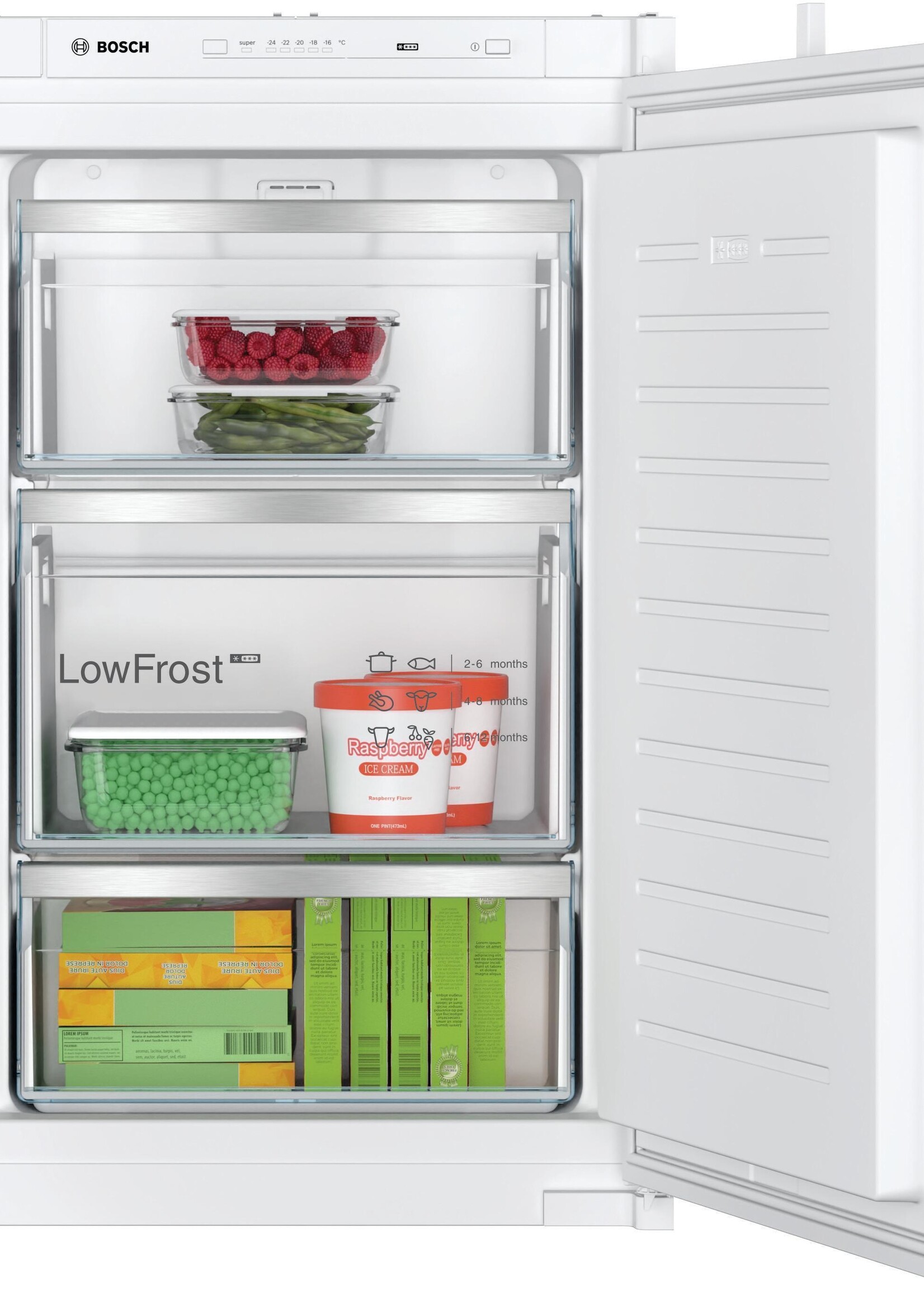 Bosch GIV21VSE0 Inbouw vrieskast 88 cm