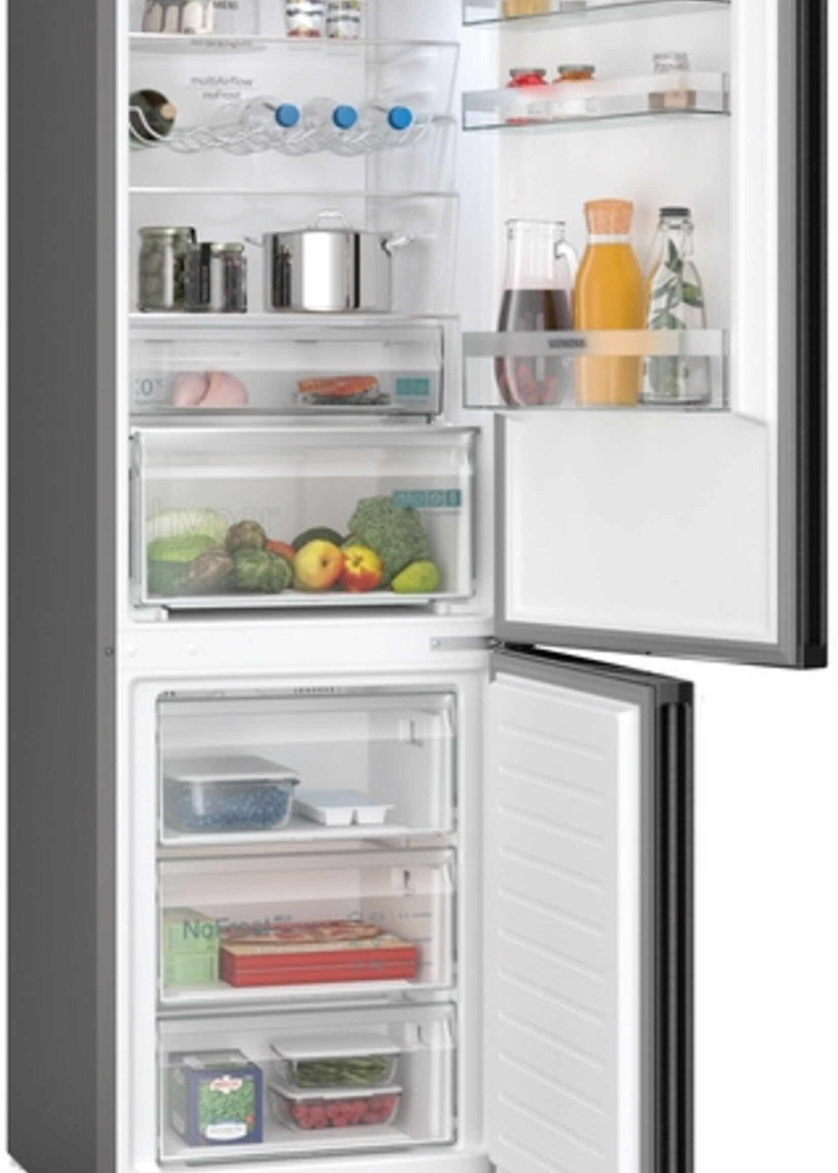 Siemens KG36NXXDF Vrijstaande Koel/vries combi 186 cm