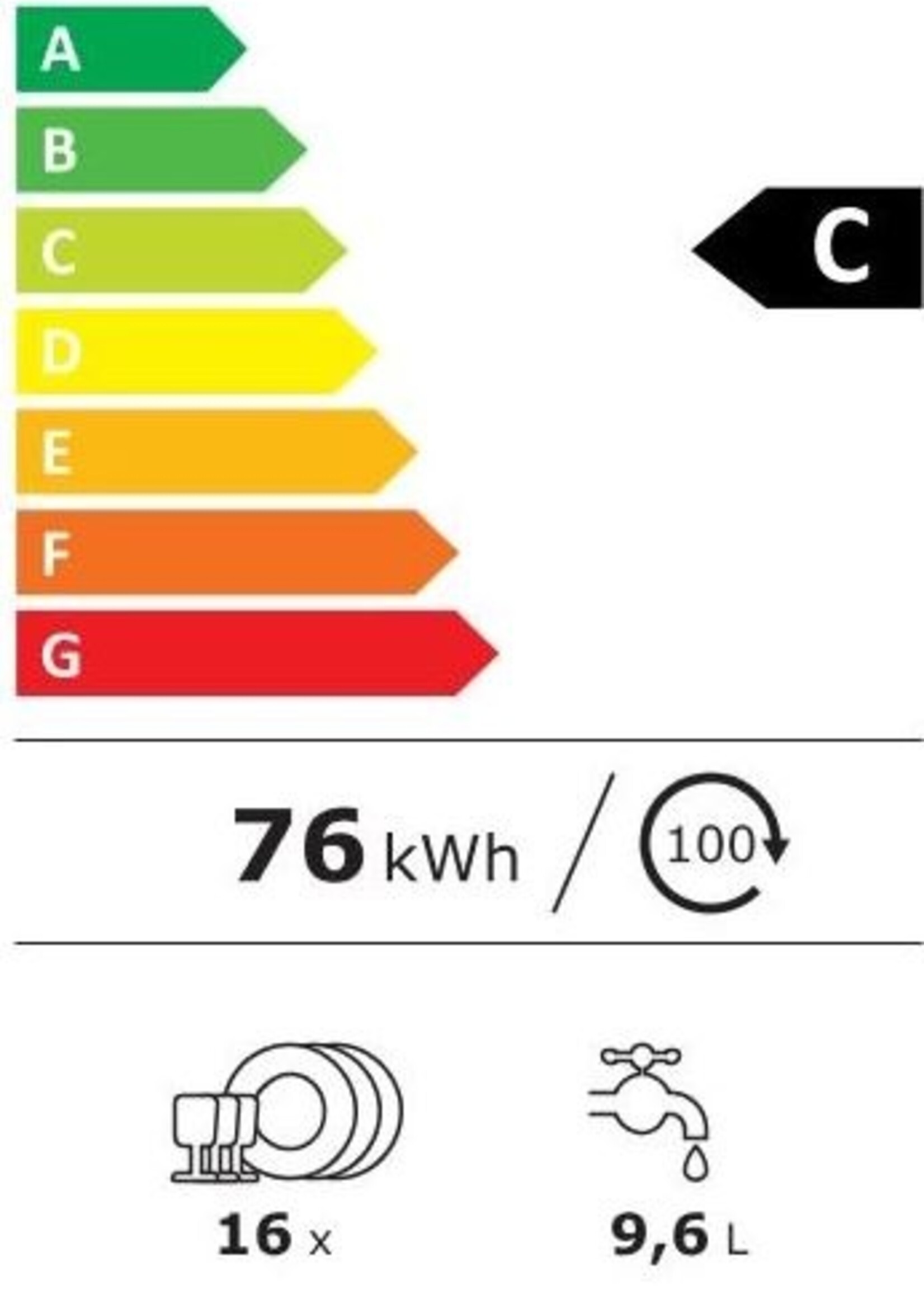 Etna VW939N Volledig geintegreerde vaatwasser
