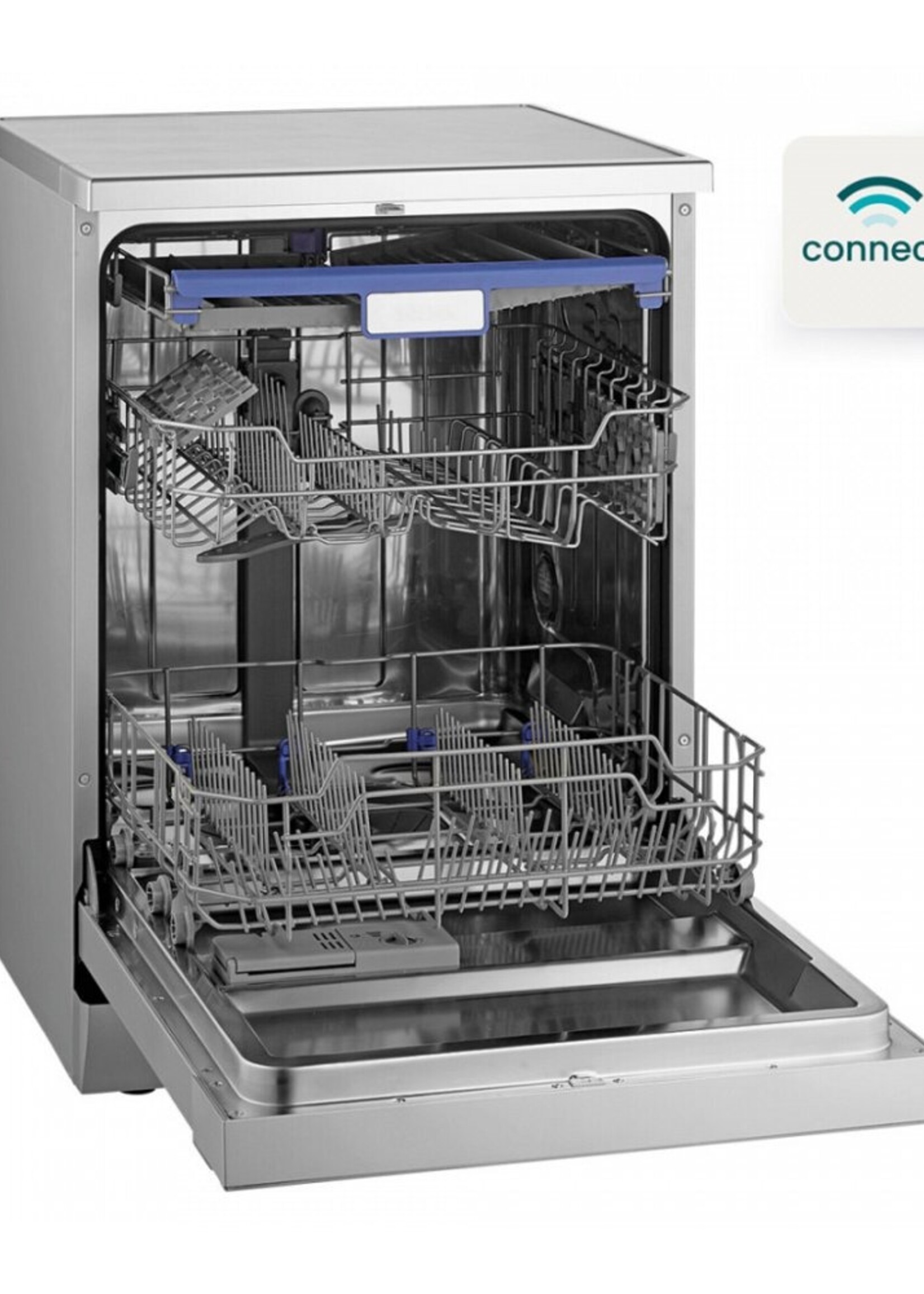 Etna VWV240CRVS Vrijstaande vaatwasser