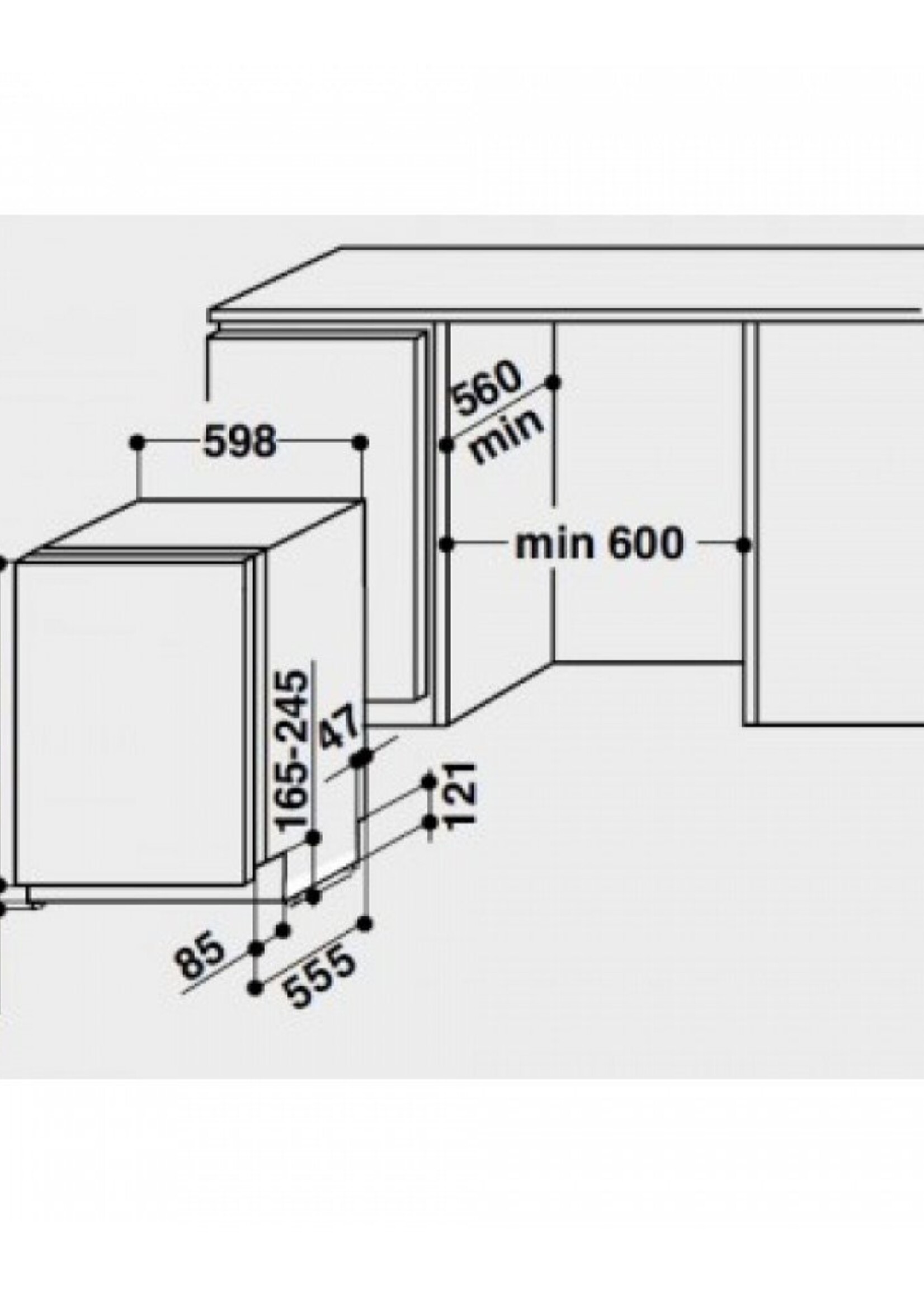 Bauknecht BKIC3C26 Volledig geïntegreerde vaatwasser 60 cm