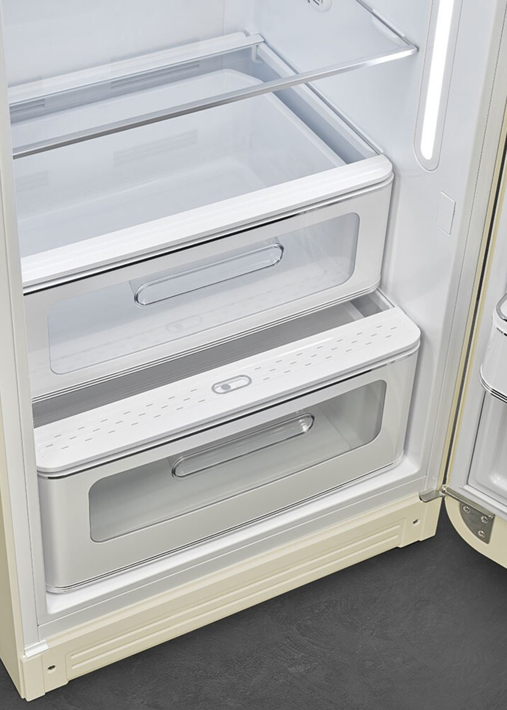 Smeg FAB28RCR5 Koelkast Retro jaren 50 Creme