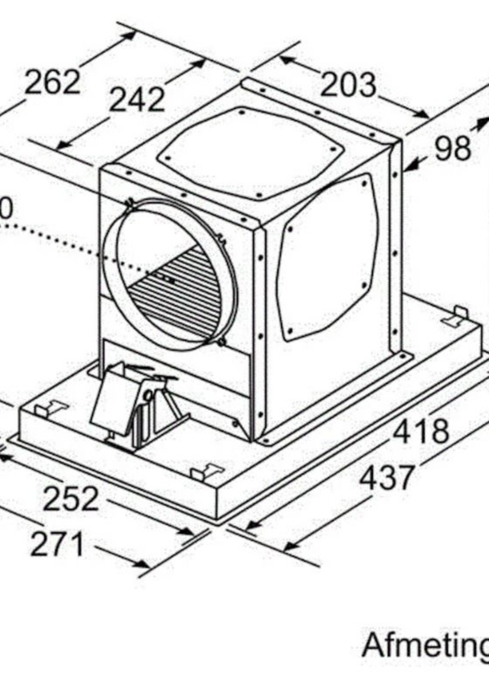 Siemens LZ20JCD20 Afzuigkap Accessoires
