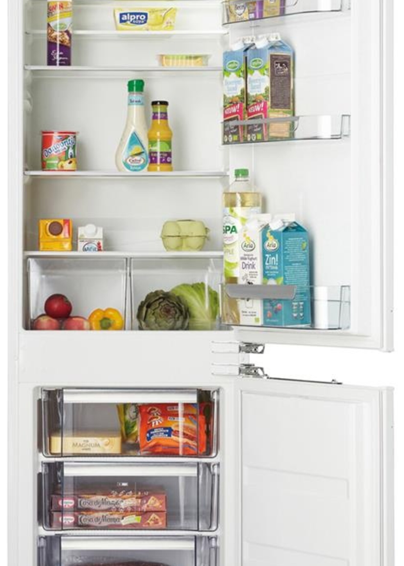 Pelgrim PKD5178V Inbouw koel/vries combi 178 cm