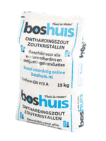 Boshuis regeneratiezout zak 15kg voor waterontharder