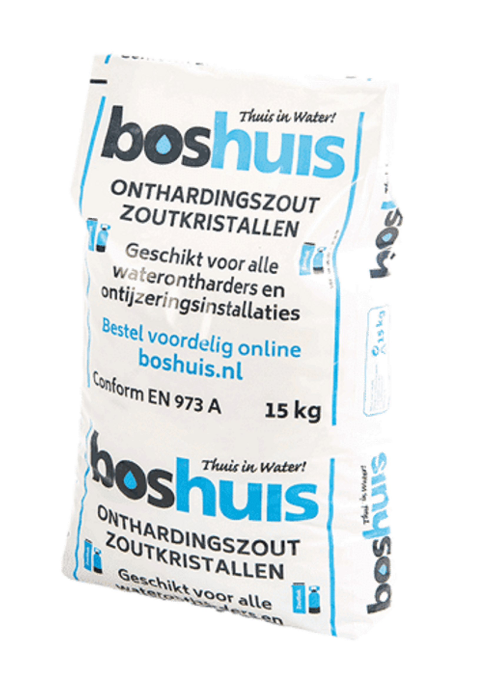 Boshuis regeneratiezout zak 15kg voor waterontharder