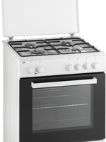 Etna FGV160WIT Gas fornuis 60 cm