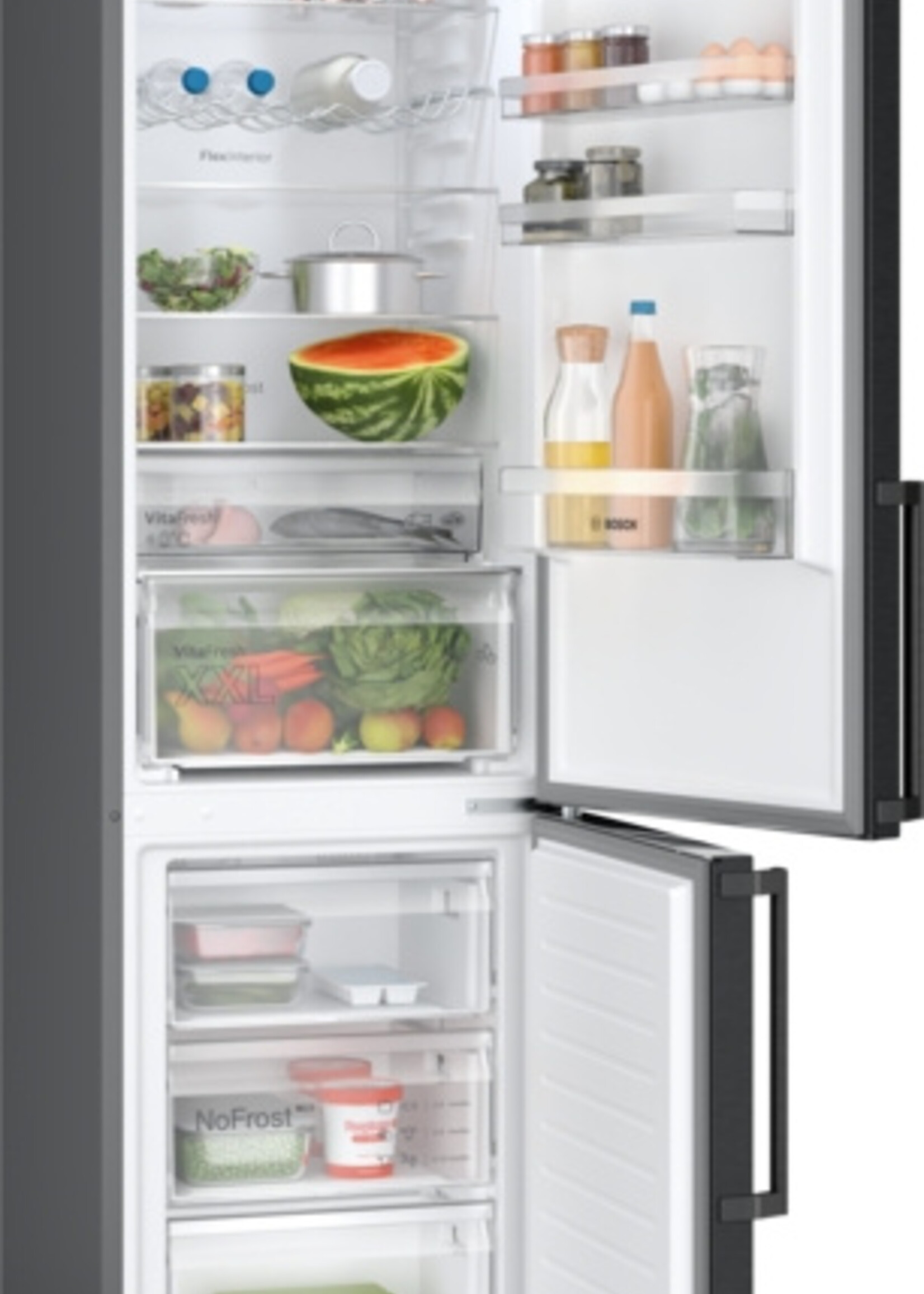 Bosch KGN39OXBT Vrijstaande Koel/vries combi 203 cm