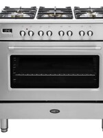 Boretti CFBG901IX3 Gas fornuis 90 cm