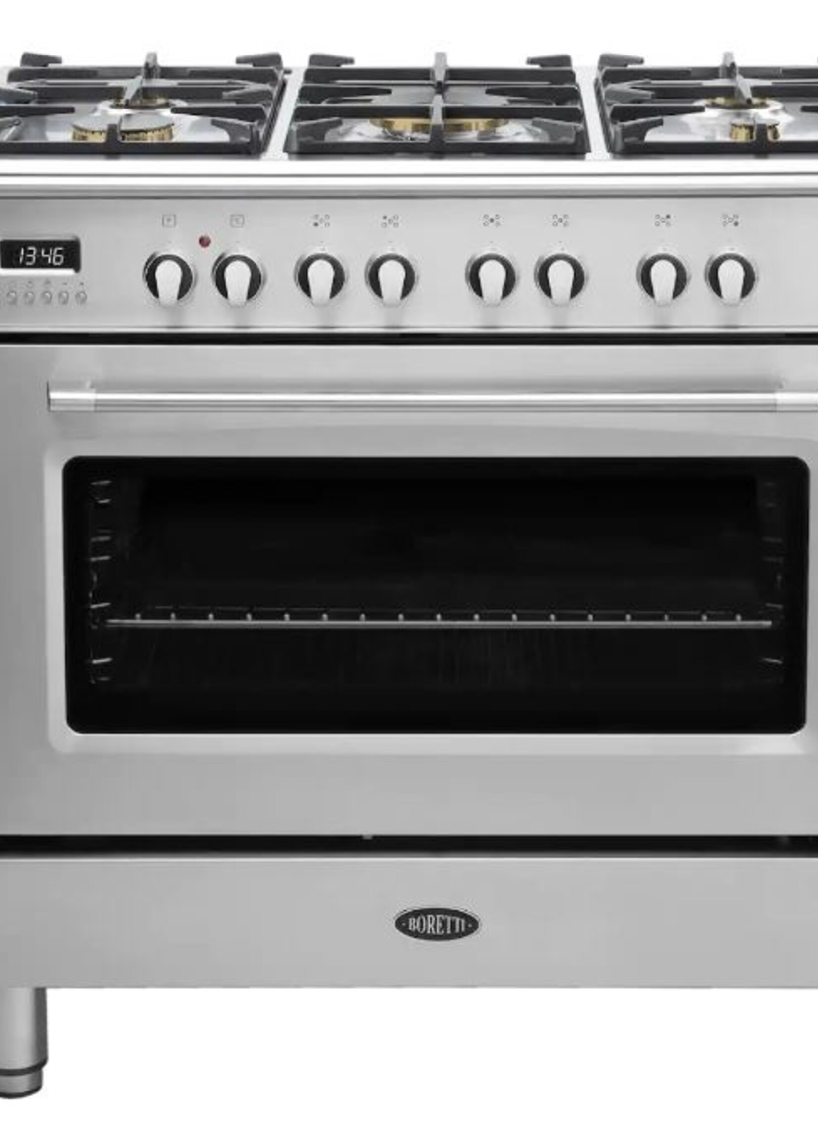 Boretti CFBG901IX3 Gas fornuis 90 cm