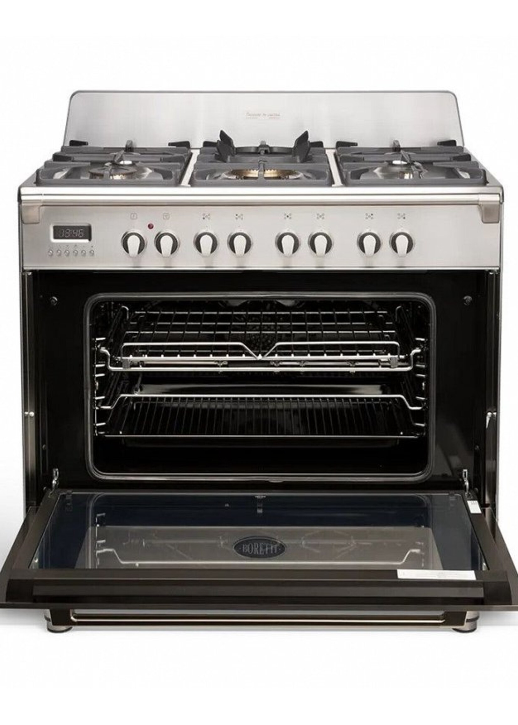 Boretti CFBG901IX3 Gas fornuis 90 cm