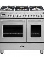 Boretti CFBG902IX3 Gas fornuis 90 cm