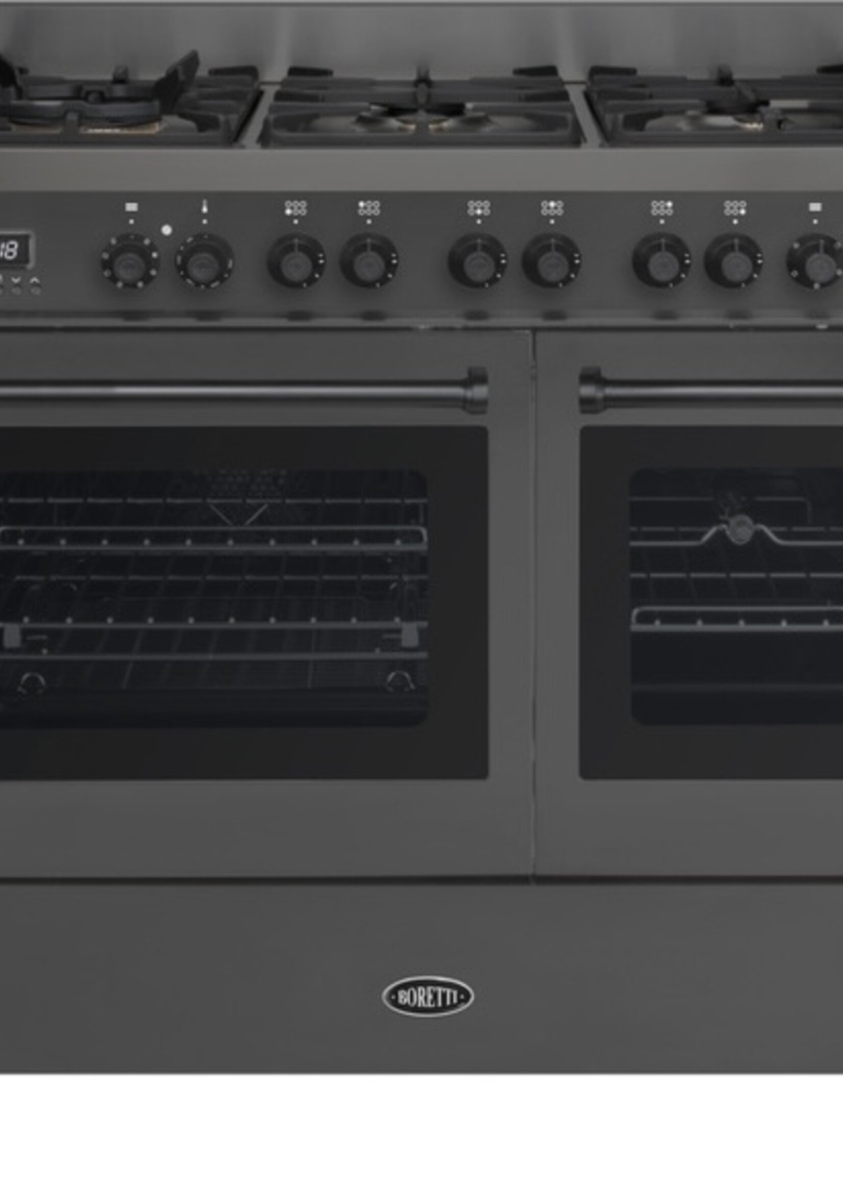 Boretti MLG96DMAT Gas fornuis 90 cm