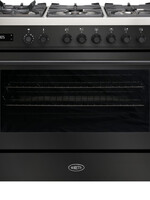 Boretti MLG96BZW Gas fornuis 90 cm