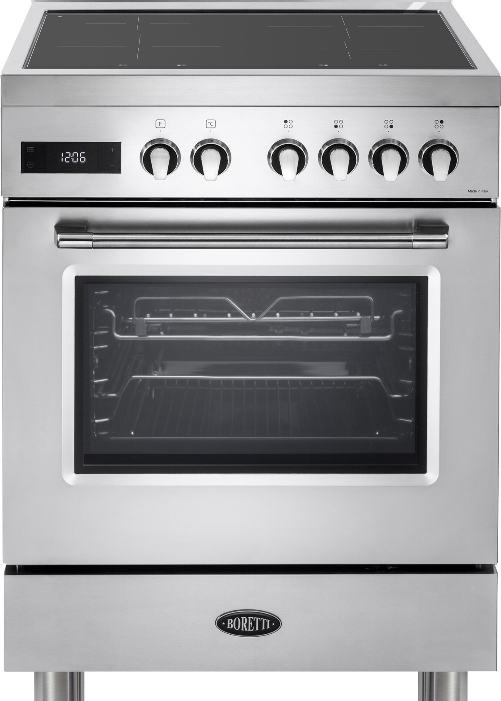 Boretti CFBI601IX Inductie fornuis 60 cm