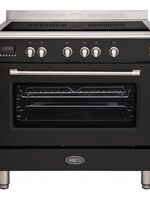 Boretti CFBI901ZW2 Inductie fornuis zwart 90 cm