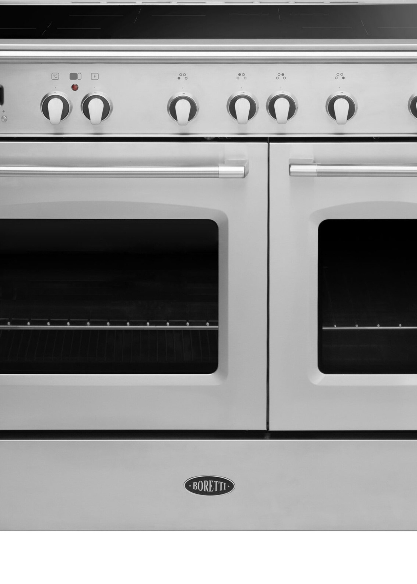 Boretti CFBI902IX2 fornuis rvs - 90 cm