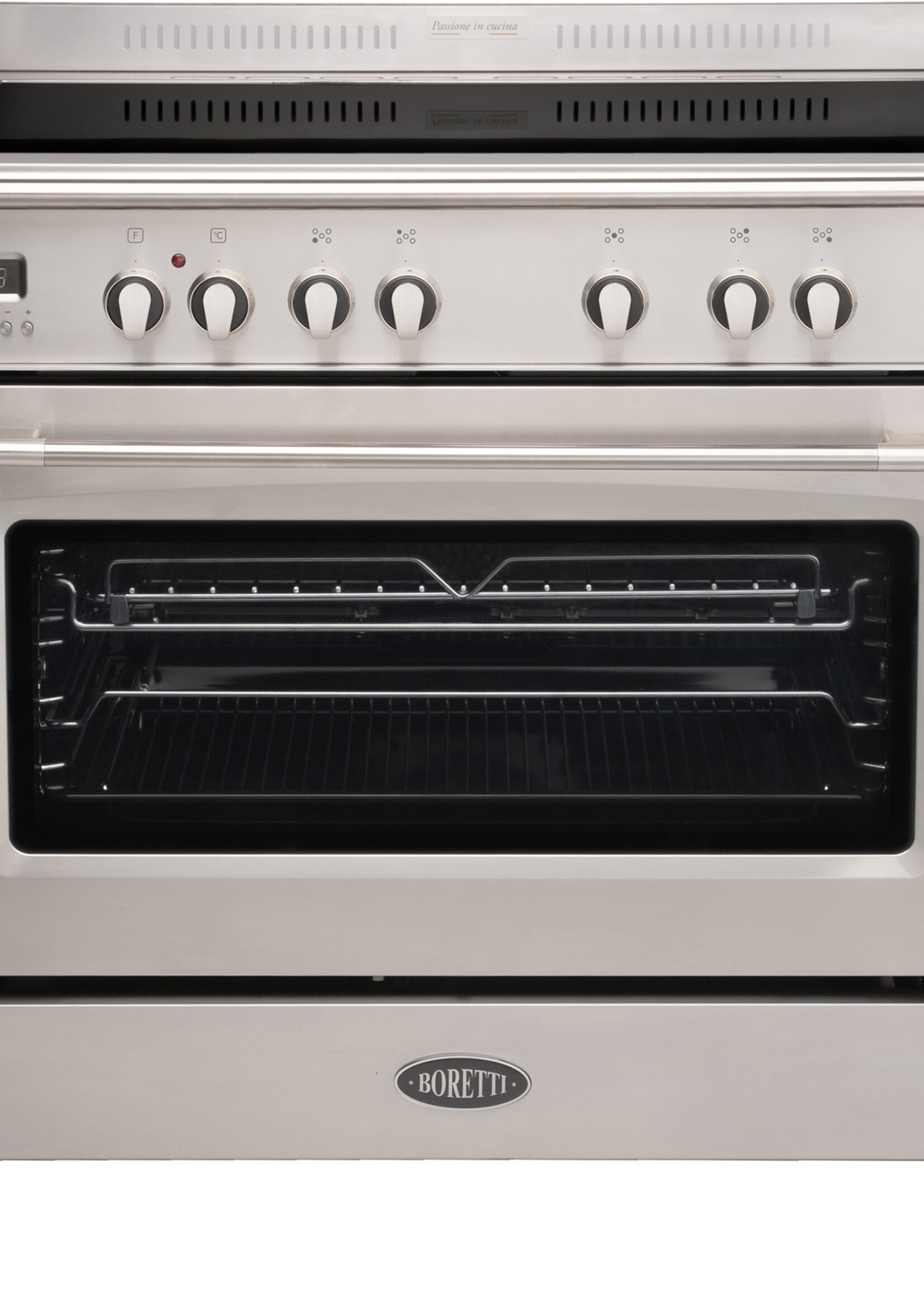 Boretti CFBI9015IX Inductie fornuis 90 cm