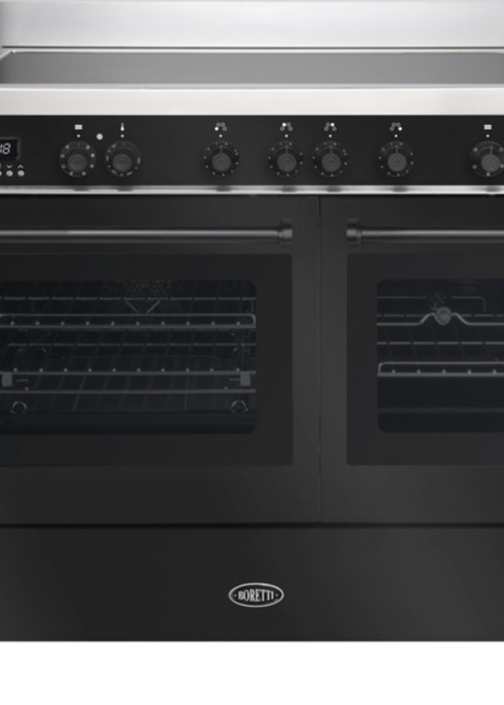Boretti MLI94DZW Inductie fornuis 90 cm