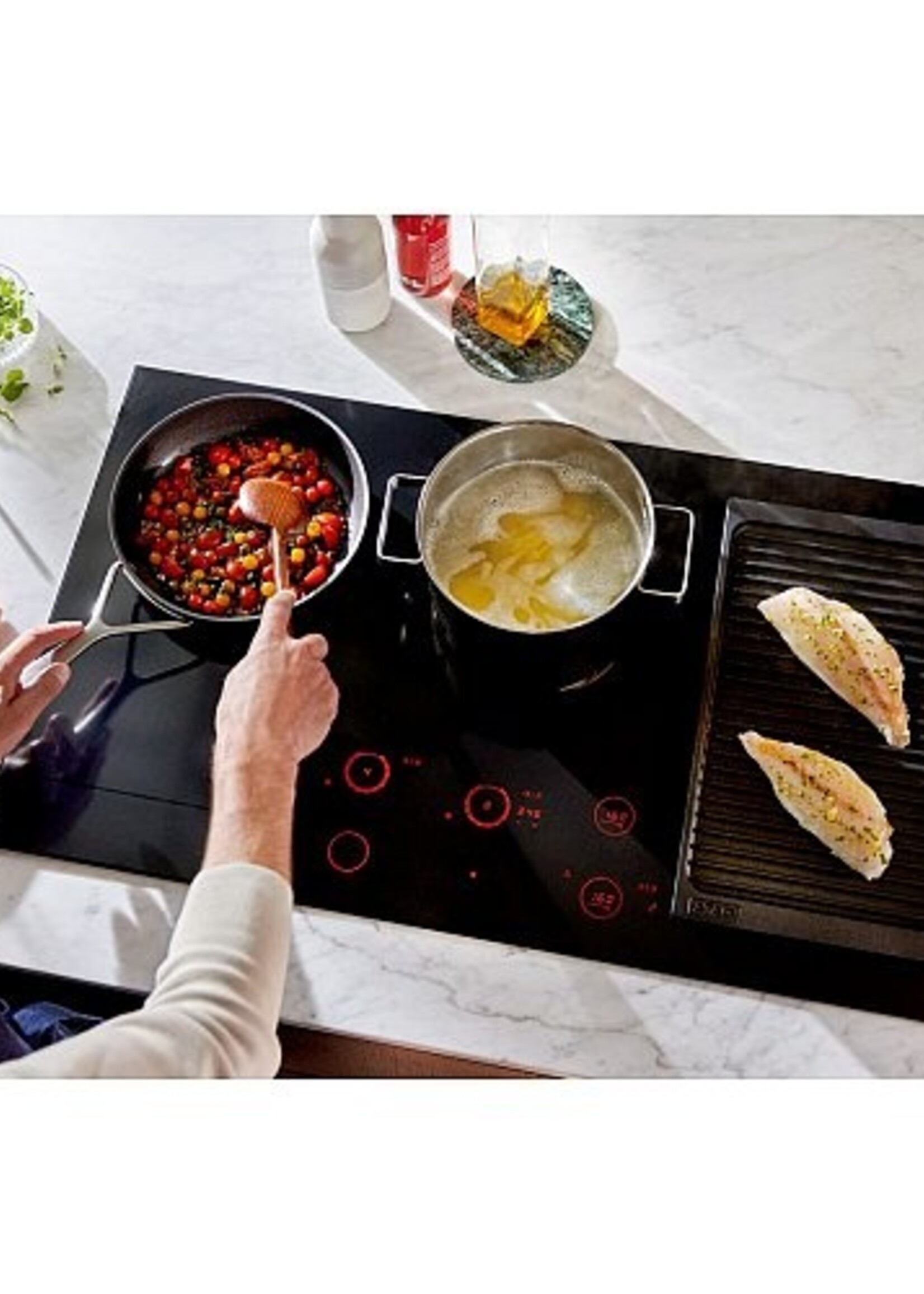 Atag HI29571SV Inductie kookplaat 90cm