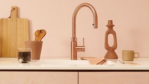 Ontdek de nieuwe Kleuren Rosé Koper en Gunmetal van Quooker