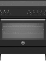 Bertazzoni MPL95I1ENNP inductie fornuis met 5 zones, zwart
