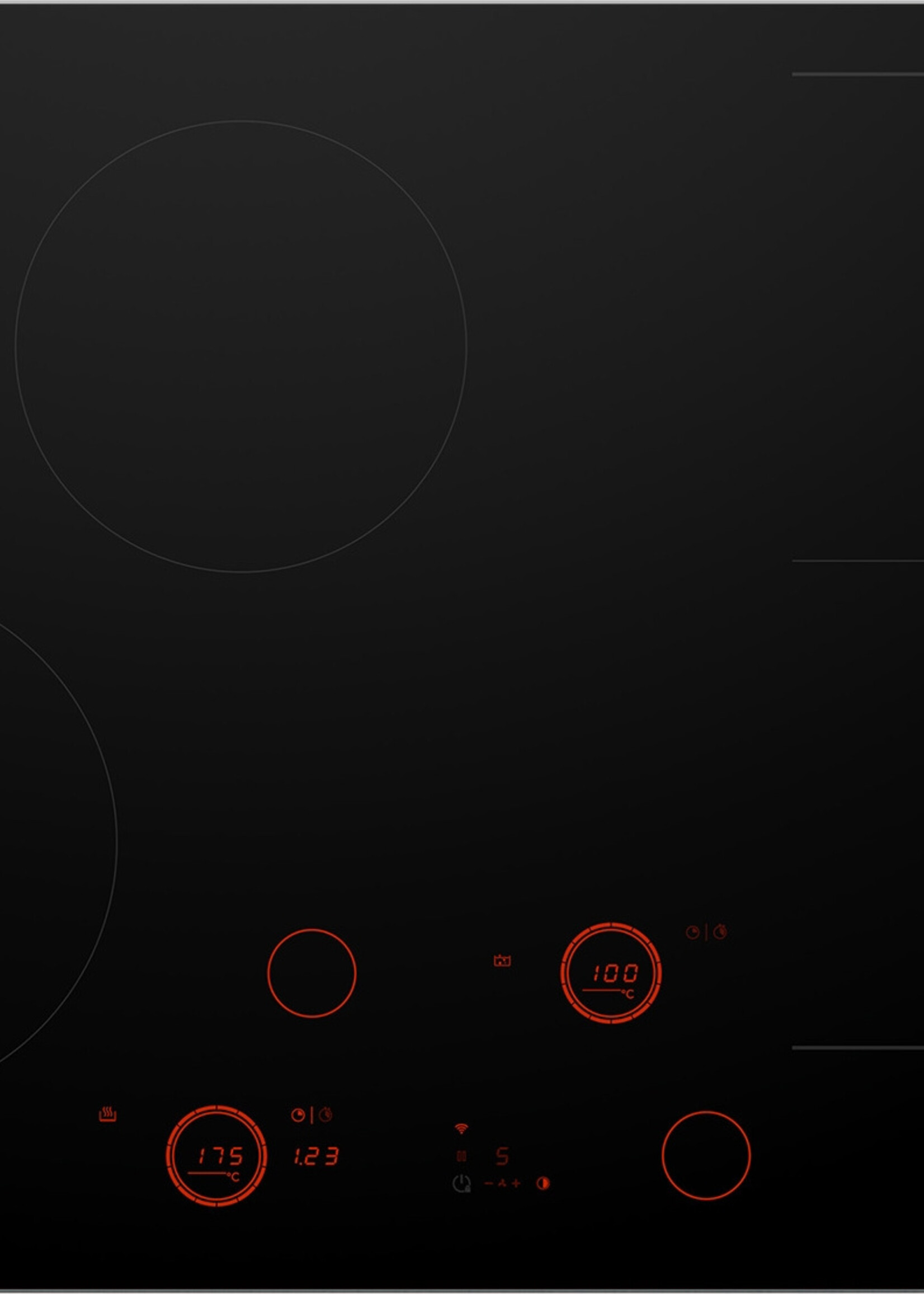 Atag HI28471SV Inductie kookplaat 80 cm