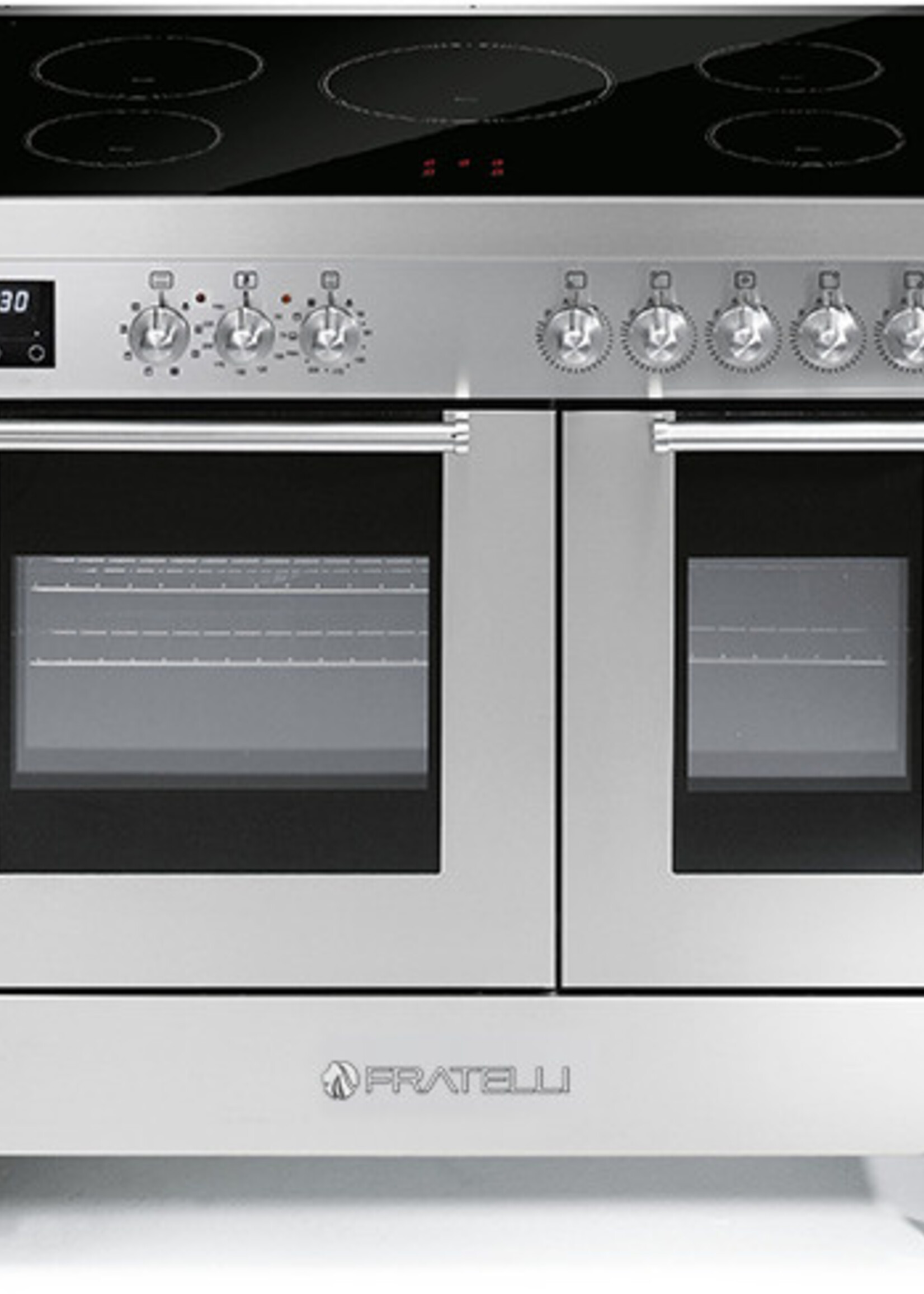 Fratelli YP292I05SS Inductie fornuis 90 cm