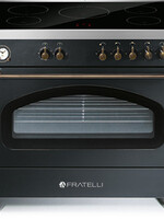 Fratelli YRU296I05ANB Inductie fornuis 90 cm