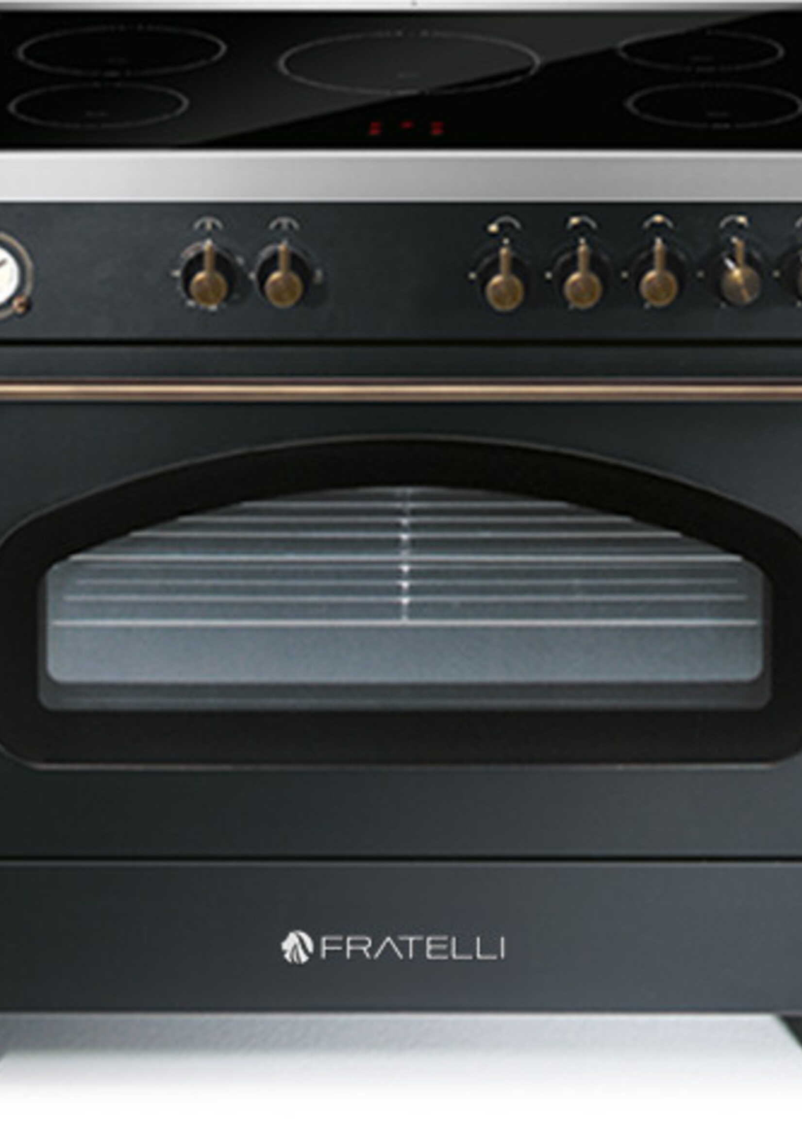 Fratelli YRU296I05ANB Inductie fornuis 90 cm