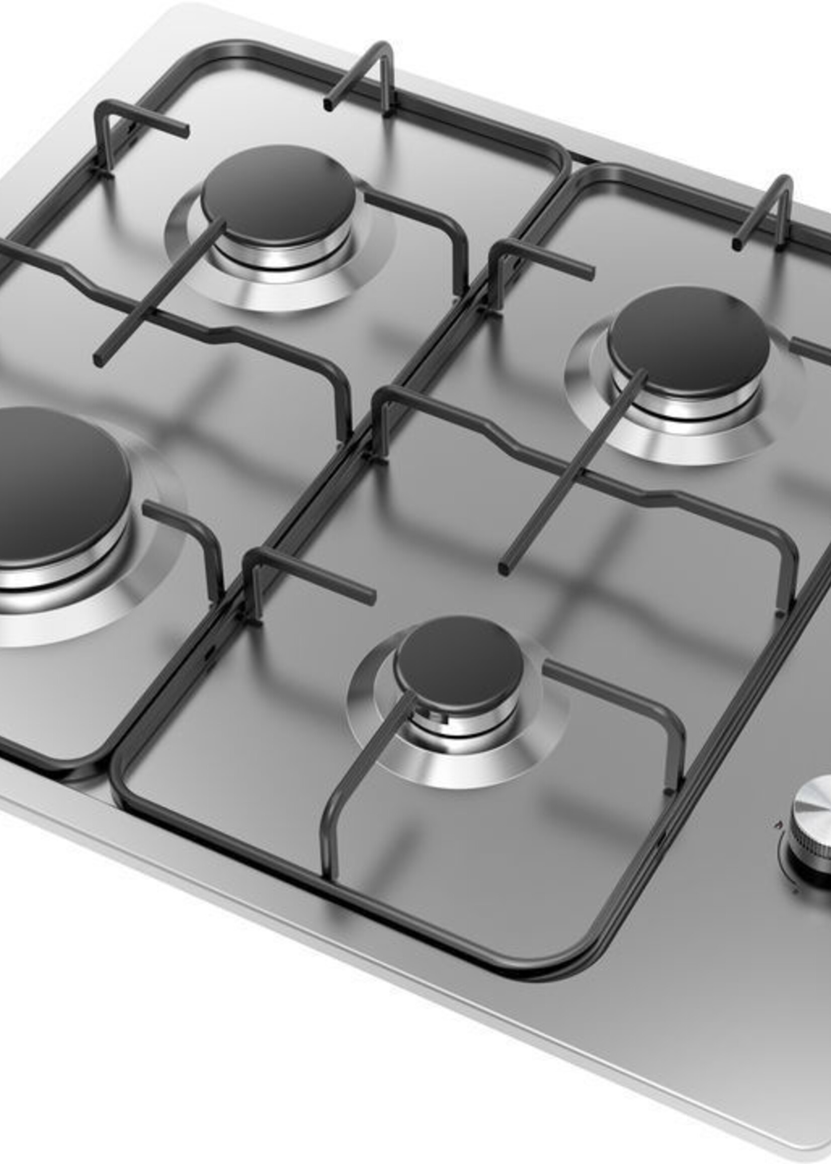 Inventum IKG6011RVS Gas-kookplaat 60 cm