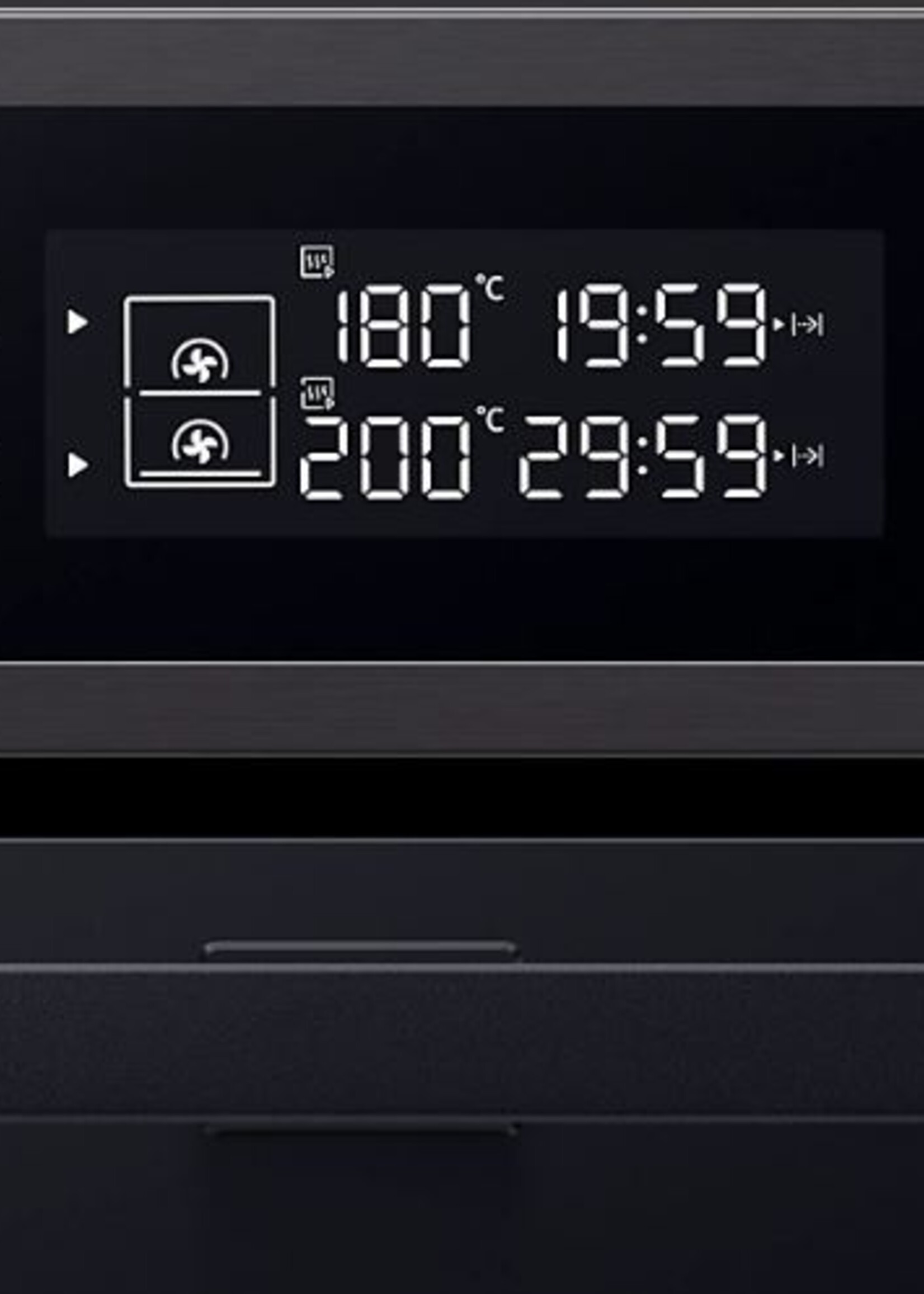 Samsung NV7B4550UAB Multifunctionele Oven 60 cm Serie 4