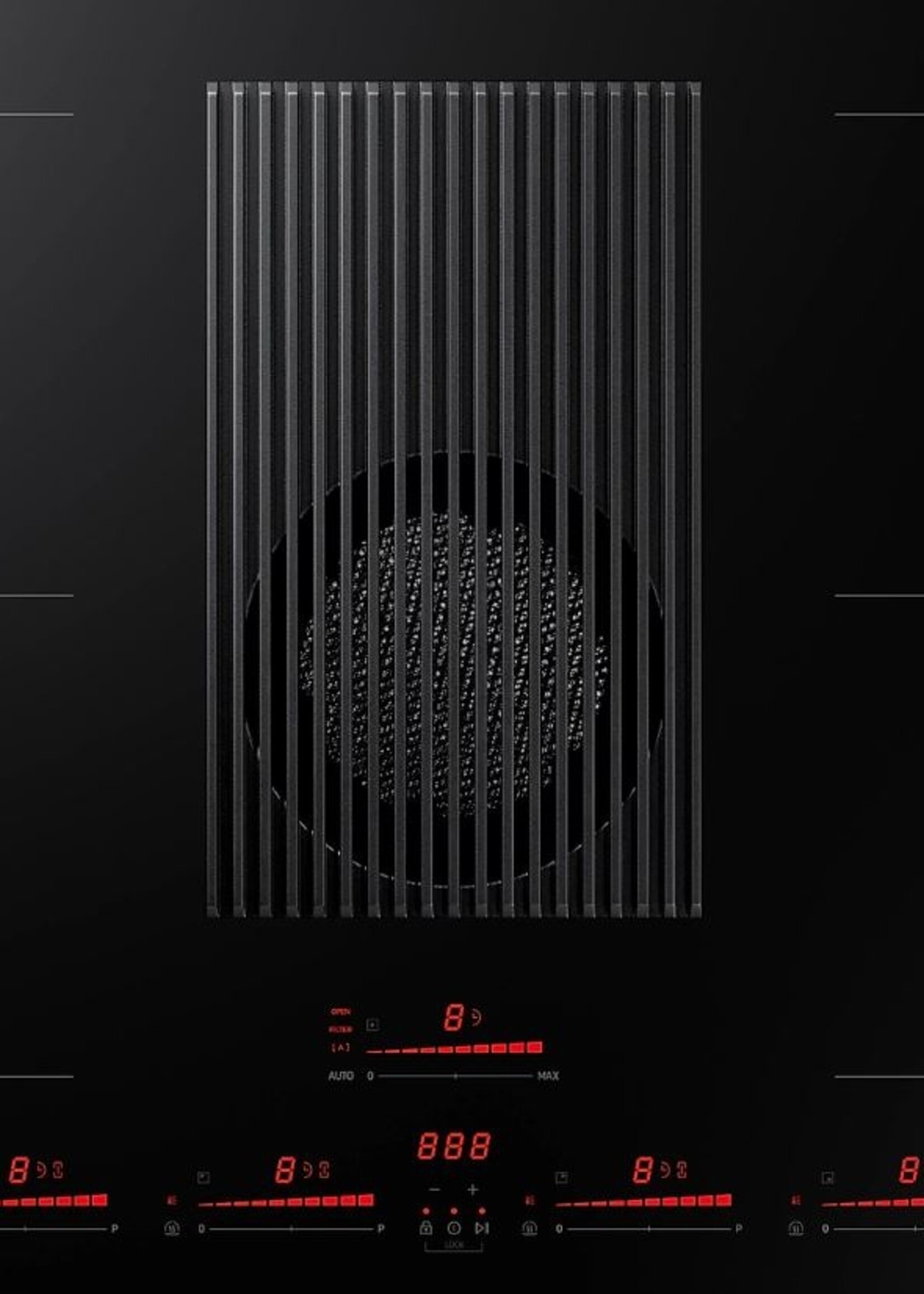 Samsung NZ84T9747UK Inductie kookplaat met afzuiging 80 cm