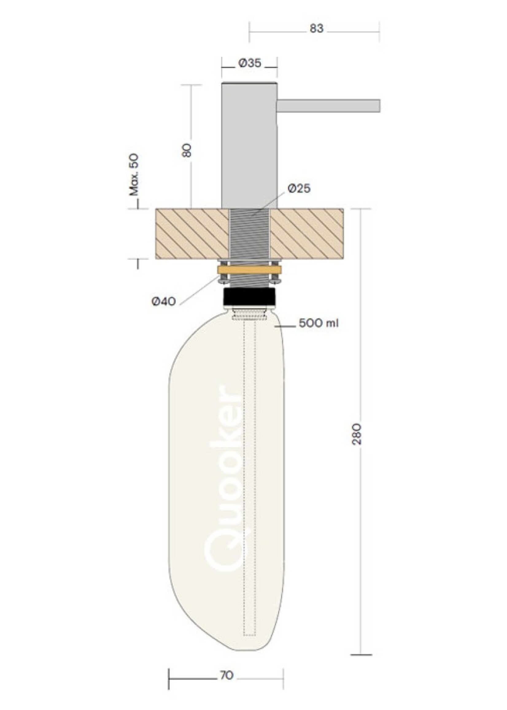 Quooker Quooker ZPNGME | Nordic Zeeppomp GME