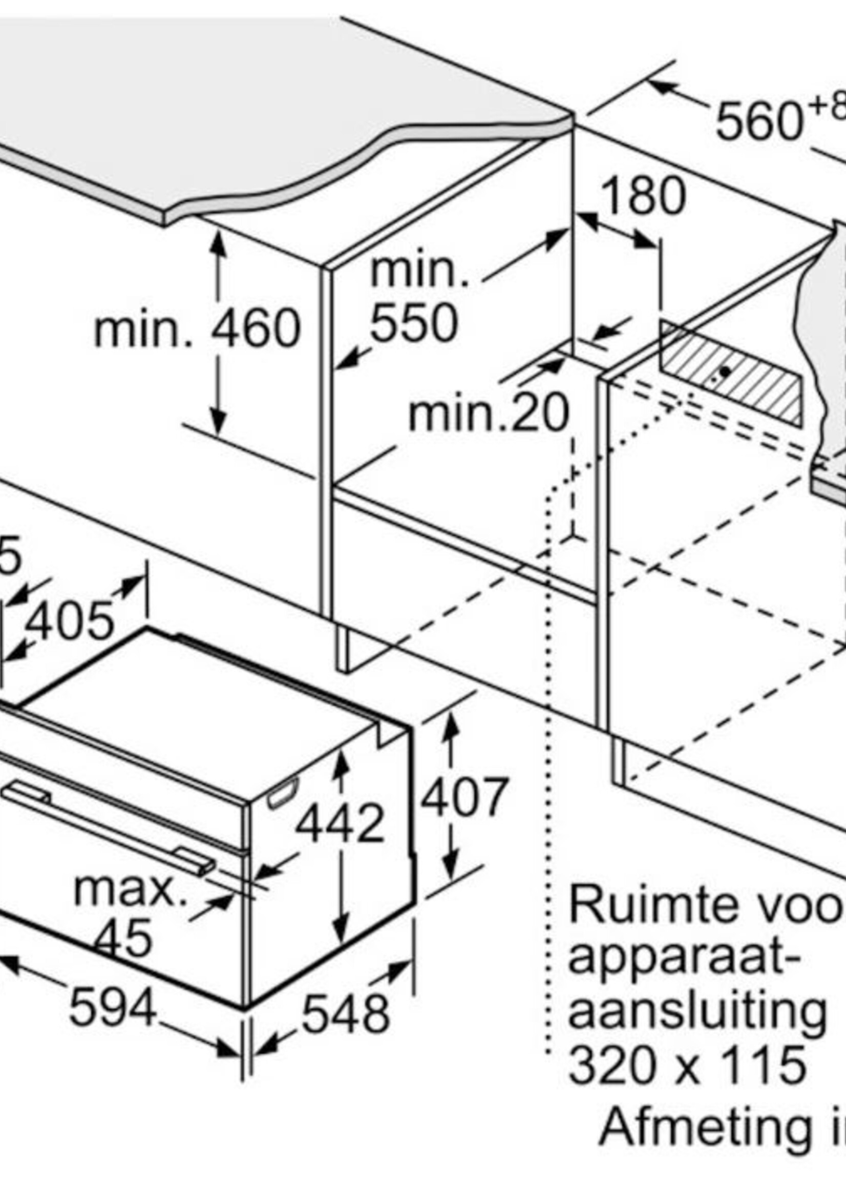 Siemens CM736GAB1 Combimagnetron 45 cm