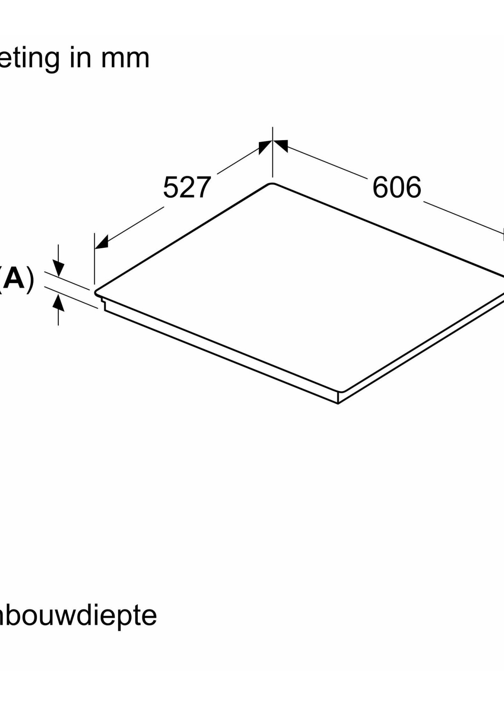 Bosch PXX695HC1E accent line Inductiekookplaat - 60 cm