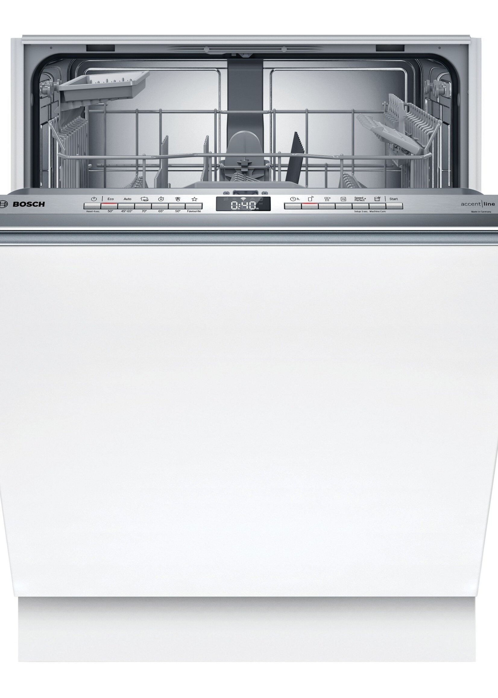 Bosch SBV4EB804E accent line Volledig geïntegreerde vaatwasser