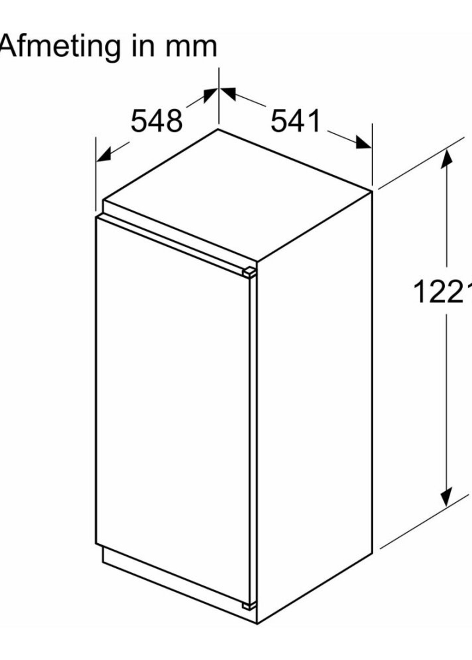Bosch KIR415SE0 Inbouw koelkast 122 cm