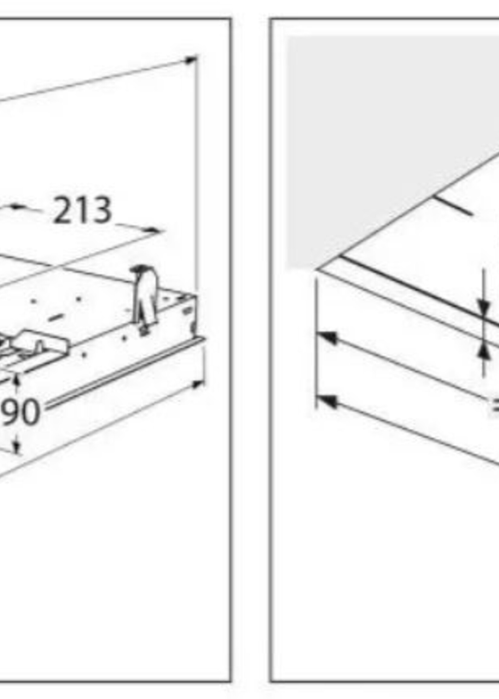 Atag CU122554TMM Plafondunit 120 cm