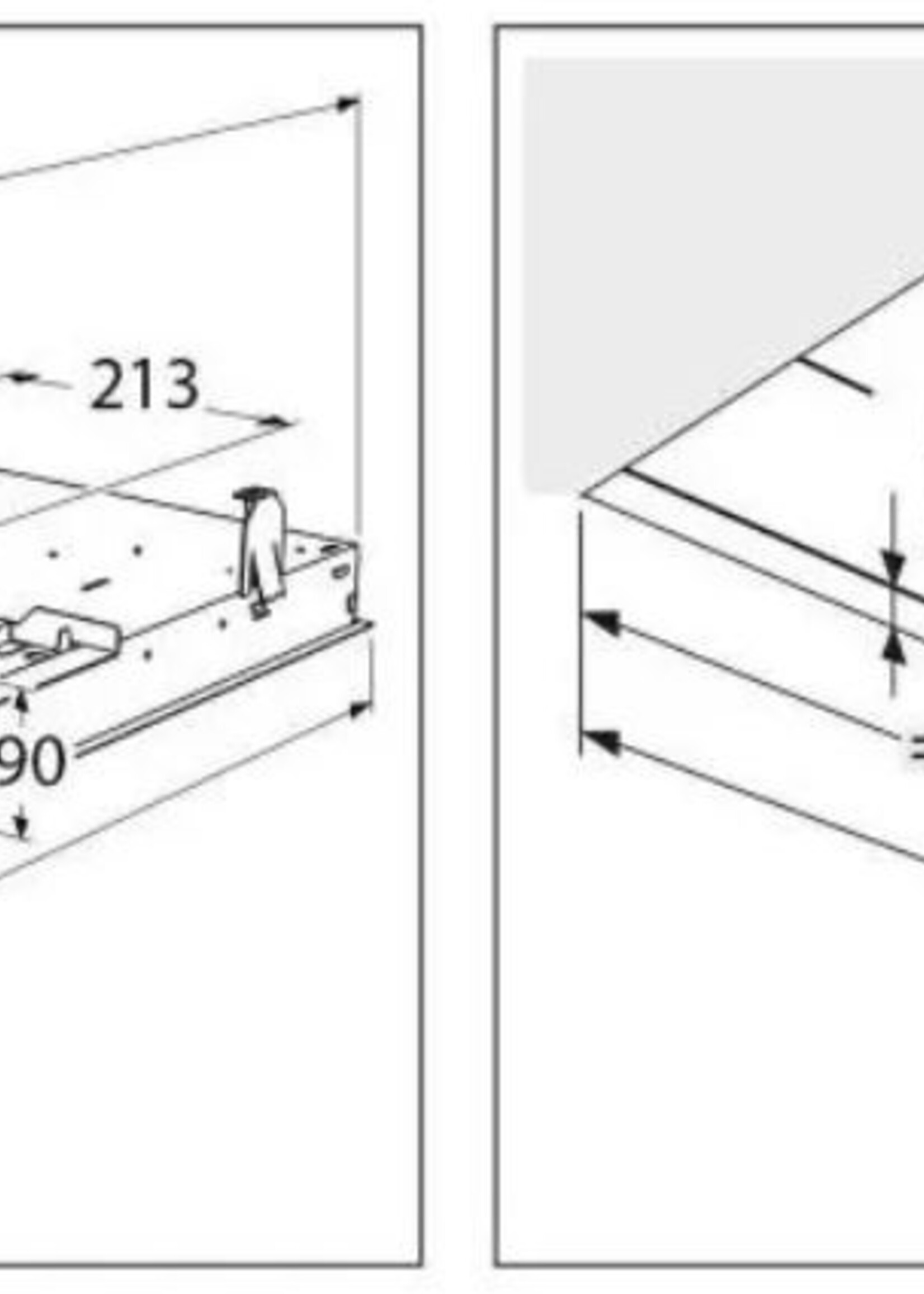 Atag CU902511RM Plafondunit 90 cm