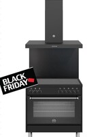 Bertazzoni Combi set Fornuis, achterwand en afzuigkap