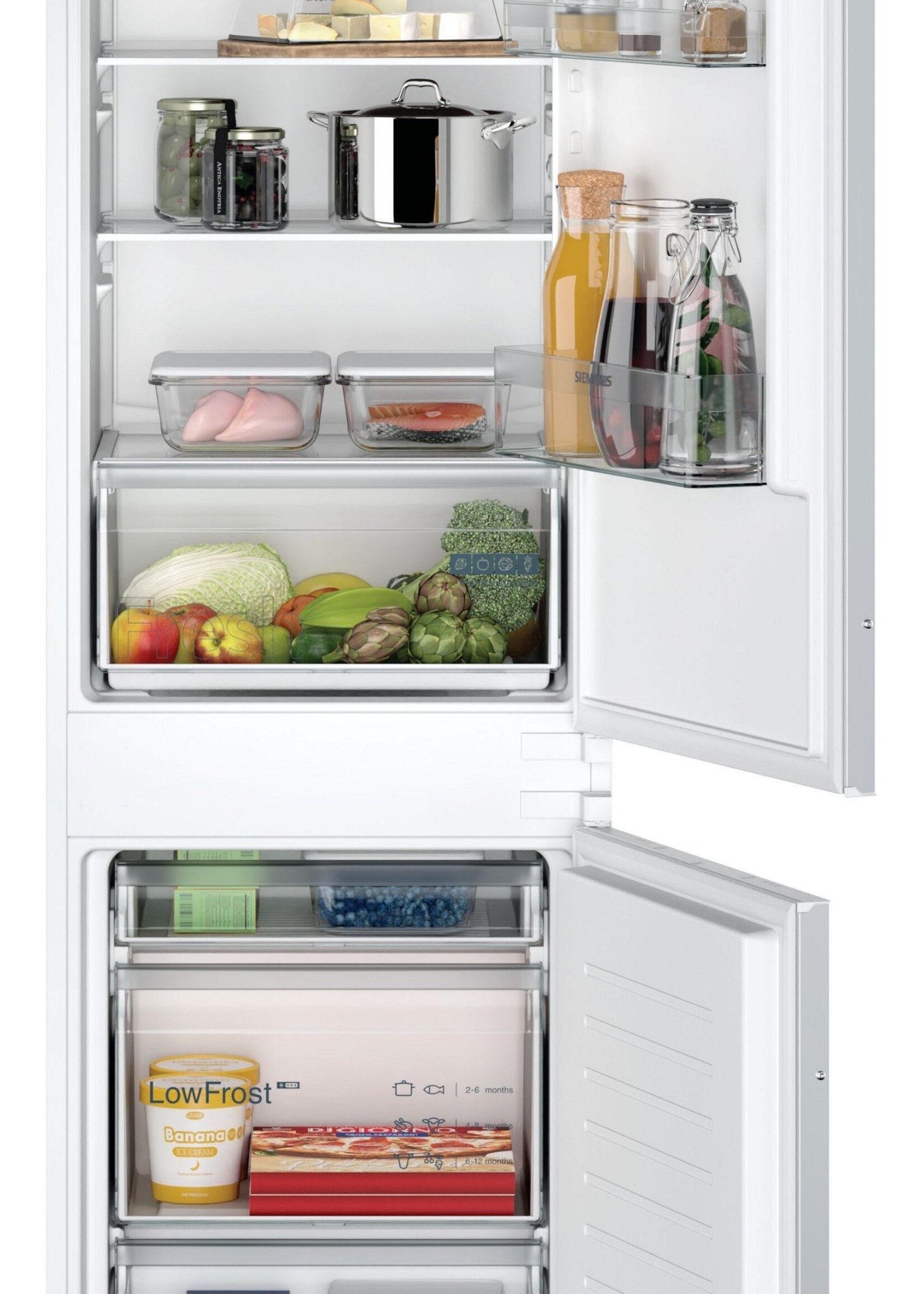 Siemens KI86V5SE1 Inbouw koel/vries combi  178 cm