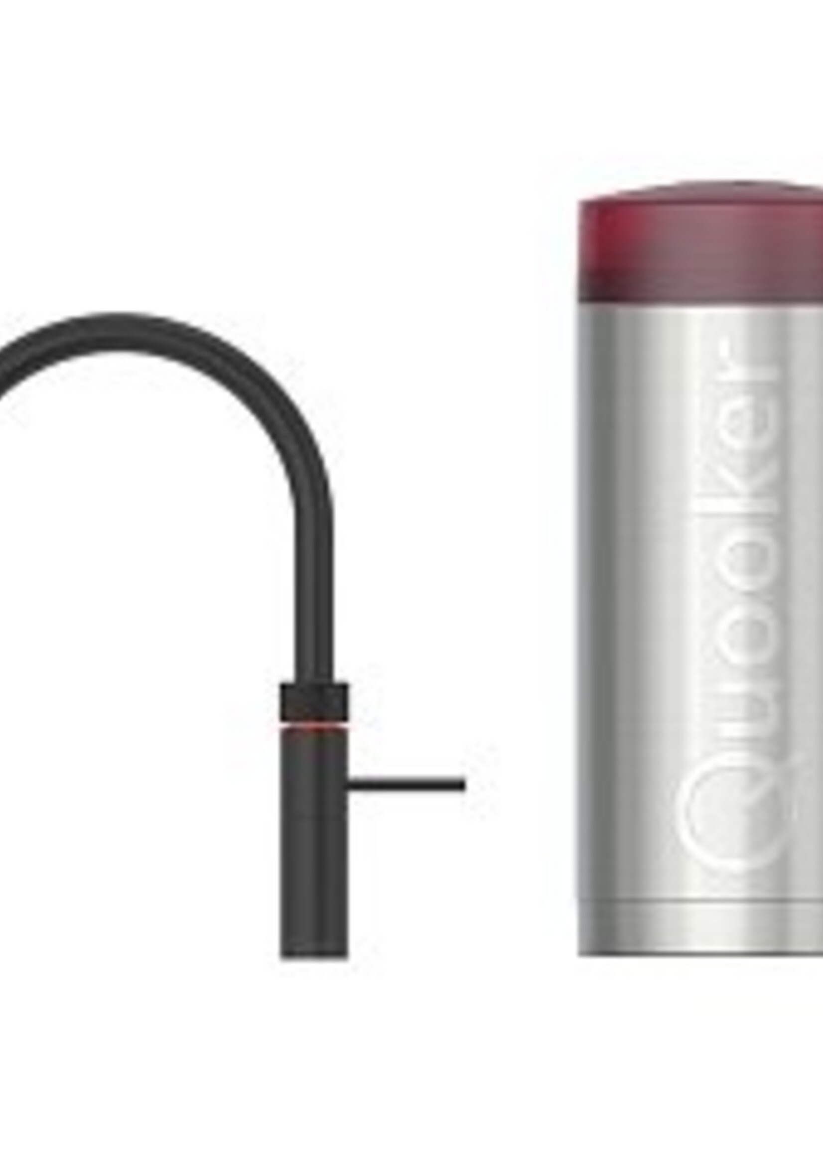 Quooker 22FRBLK | Inclusief Montage | Fusion Round | Zwart / Black