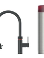 Quooker 22+XBLK | Inclusief Montage | Flex Zwart / Black Combi+  CUBE